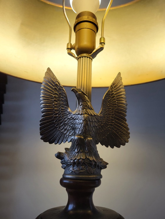 Image 1 of Eagle table lamp, Deknudt, 1970s, Belgium