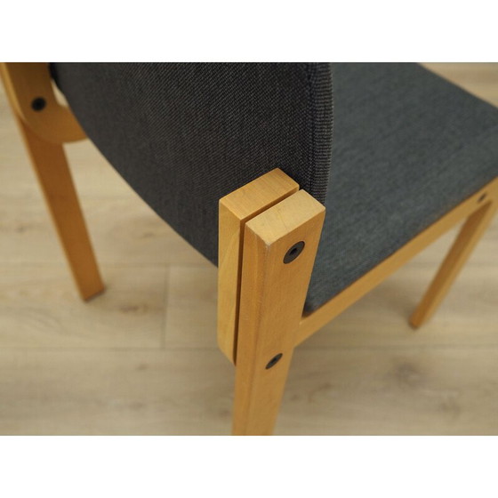 Image 1 of Set of six chairs, Danish design, 1980s, manufacturer: Fritz Hansen