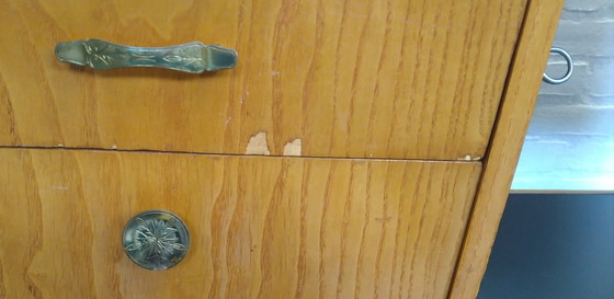 Image 1 of  Vintage Desk On Wheels - Germany