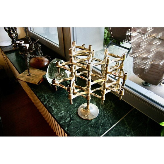 Image 1 of Vintage Nagel Bfm candlestick by Ceasar Stoffi and Fritz Nagel, 1970