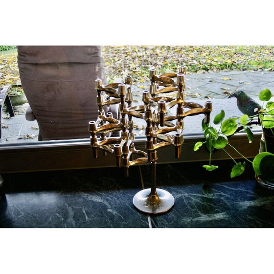 Image 1 of Vintage Nagel Bfm candlestick by Ceasar Stoffi and Fritz Nagel, 1970