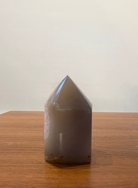 Image 1 of Brazilian Druzy Banded Agate Tower