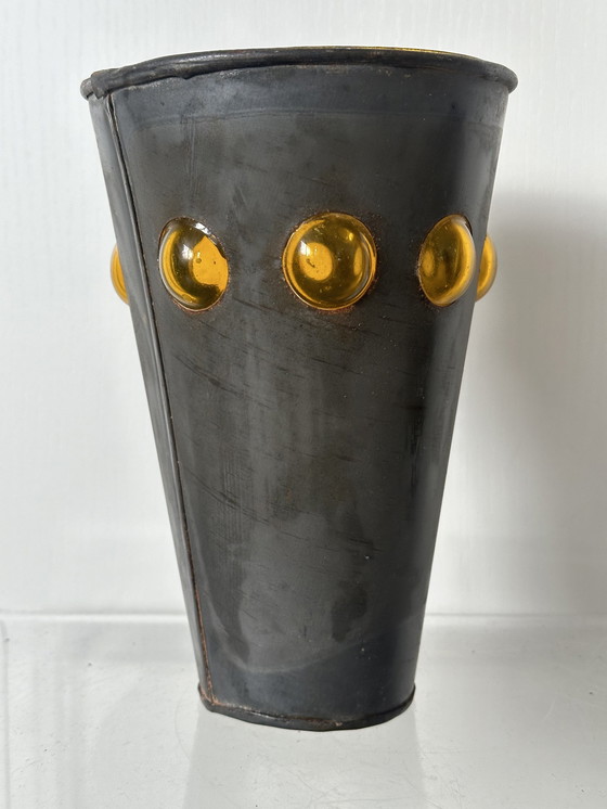 Image 1 of Brutalist Mid - Century Vase Vintage