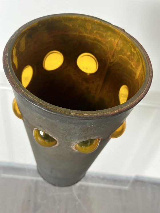 Image 1 of Brutalist Mid - Century Vase Vintage