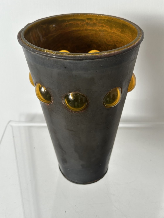 Image 1 of Brutalist Mid - Century Vase Vintage
