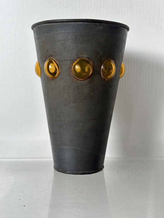 Image 1 of Brutalist Mid - Century Vase Vintage