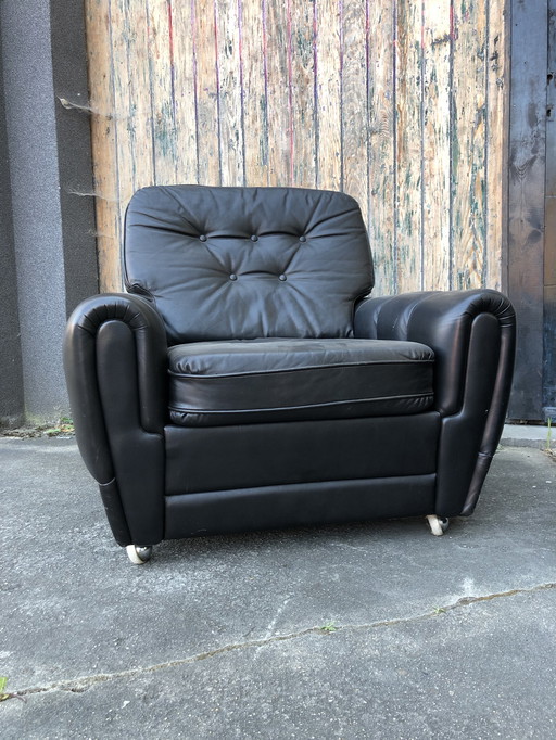 2x Vintage easy chairs