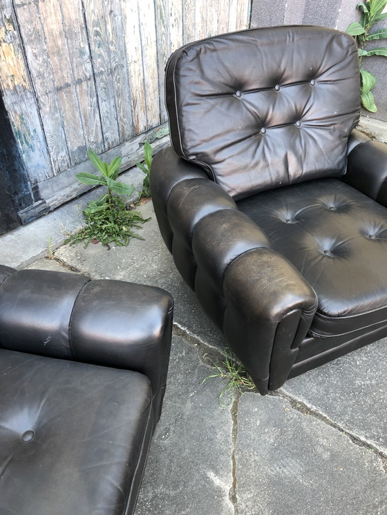 Image 1 of 2x Fauteuils vintage