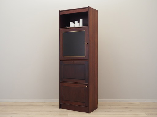 Mahogany Showcase, Danish Design, 1970S, Production: Denmark