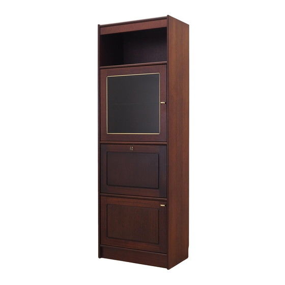 Image 1 of Mahogany Showcase, Danish Design, 1970S, Production: Denmark