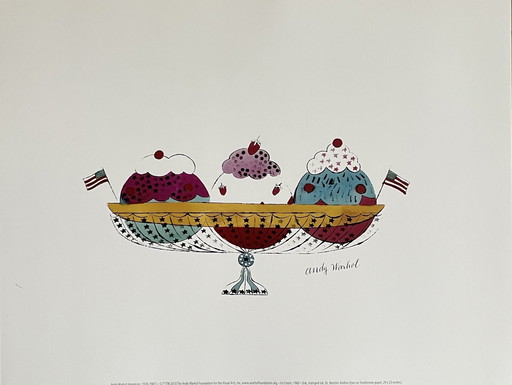 Andy Warhol (1928-1987), Ice Cream,1960, Copyright  2010 The Andy Warhol Foundation For Visual Arts., Inc, Printed In Th