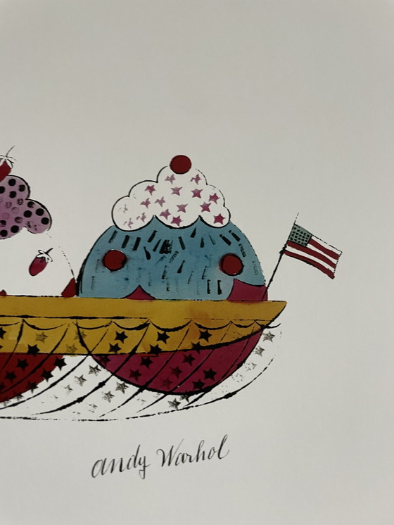 Image 1 of Andy Warhol (1928-1987), Ice Cream,1960, Copyright  2010 The Andy Warhol Foundation For Visual Arts., Inc, Printed In Th