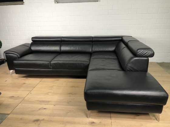 Image 1 of Leather sofa bed 3C group leather couch leather corner sofa sofa couch corner sofa