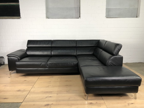 Image 1 of Leather sofa bed 3C group leather couch leather corner sofa sofa couch corner sofa