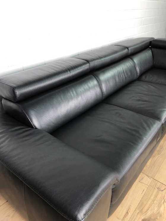 Image 1 of Leather sofa bed 3C group leather couch leather corner sofa sofa couch corner sofa