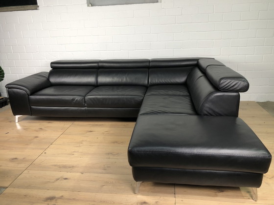 Image 1 of Leather sofa bed 3C group leather couch leather corner sofa sofa couch corner sofa