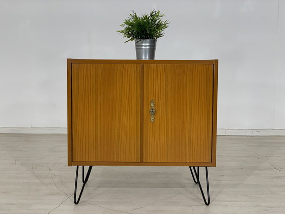 Image 1 of Mid Century commode buffet armoire d'entrée vintage