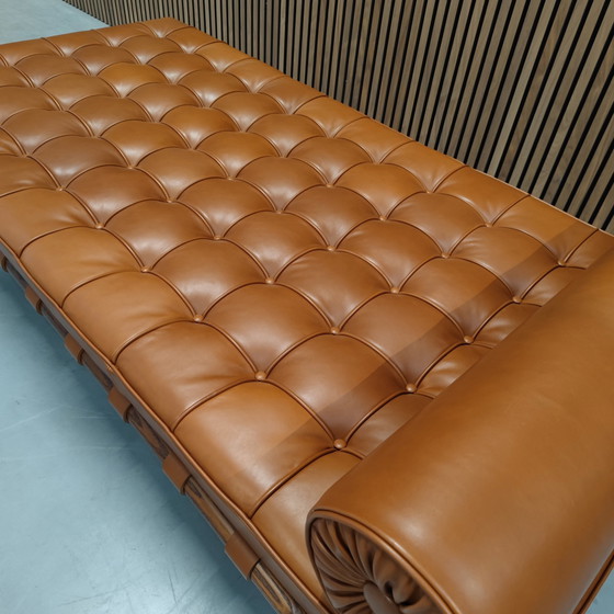 Image 1 of Knoll Barcelona Daybed - Cognac