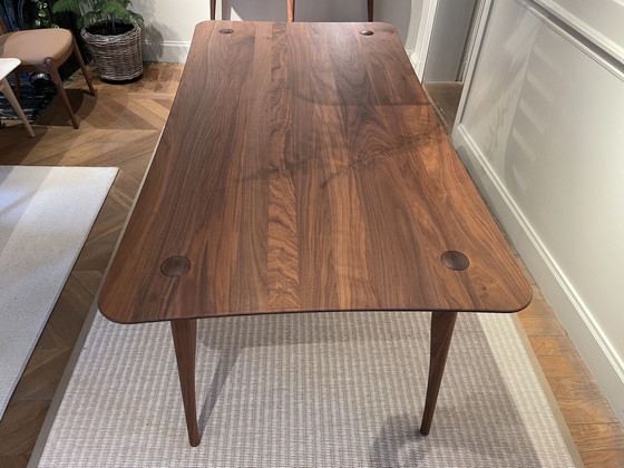 Image 1 of Revised Lewes Dining Table Solid Walnut