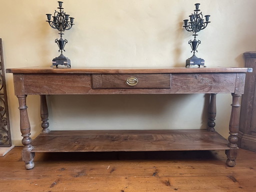 Country Cherry Sidetable Wall Table Shabby Chic French