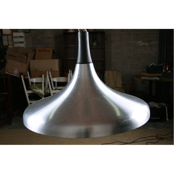 Image 1 of Lampada a sospensione vintage Tulip in metallo cromato per Erco, Germania 1960