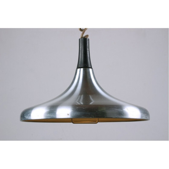 Image 1 of Lampada a sospensione vintage Tulip in metallo cromato per Erco, Germania 1960