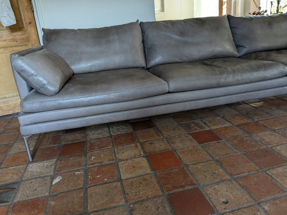 Image 1 of Zanotta William Leather Sofa