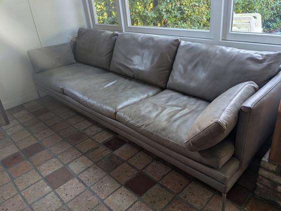 Image 1 of Zanotta William Leather Sofa