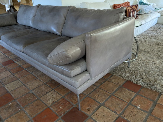 Image 1 of Zanotta William Leather Sofa