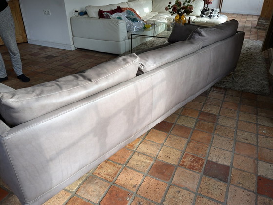 Image 1 of Zanotta William Leather Sofa