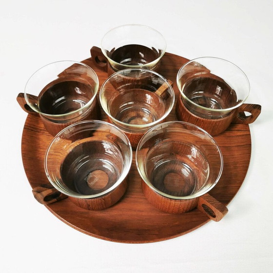 Image 1 of Vintage tea and coffee set by Schott and Gen Mainz Jena Glas, Germany 1970s