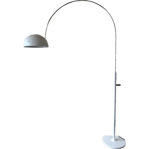 Vintage floor lamp cut 3320 R by Joe Colombo for Oluce, 1967