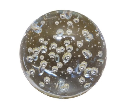 Pisapapeles vintage con forma de bola de cristal, finales del siglo XX