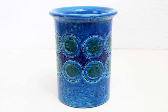 Image 1 of Italian vase by Aldo Londi for Bitossi 1970