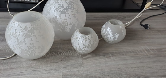 Image 1 of Ikea Vintage Lamps Blossom Knubbig 4 pcs.