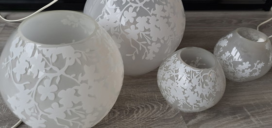 Image 1 of Ikea Vintage Lamps Blossom Knubbig 4 pcs.