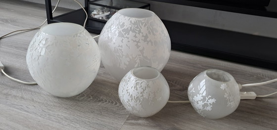 Image 1 of Ikea Vintage Lamps Blossom Knubbig 4 pcs.