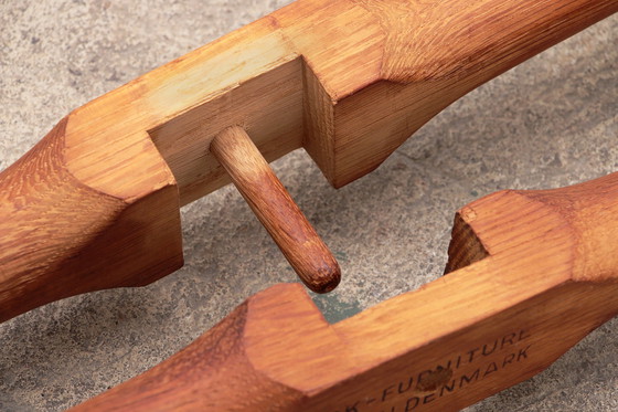 Image 1 of Vintage Hans J. Wegner AT35 Bijzettafel in teak Andreas Tuck,1945 Denemarken.