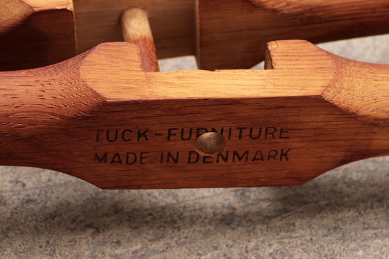 Image 1 of Vintage Hans J. Wegner AT35 Bijzettafel in teak Andreas Tuck,1945 Denemarken.