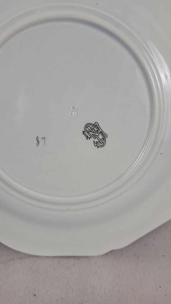 Image 1 of Xixth Century Gien Earthenware Plate