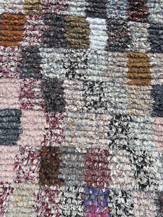 Image 1 of Traditional Checkered Moroccan Berber Rug