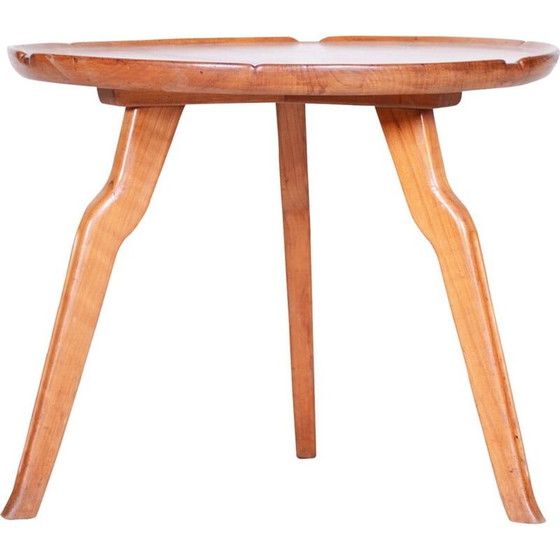 Image 1 of Vintage cherry wood coffee table, 1950