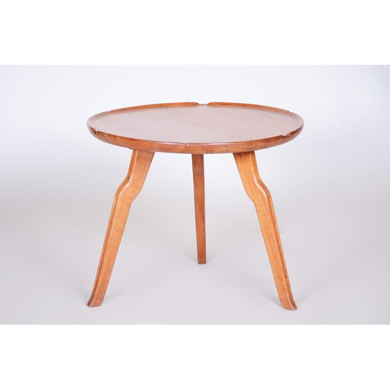 Image 1 of Vintage cherry wood coffee table, 1950