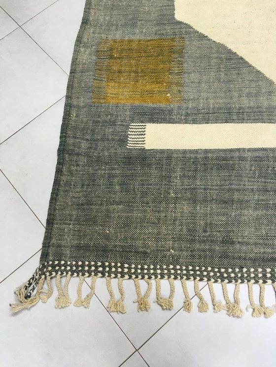 Image 1 of Tapis Kilim Boujad Berbère 3m10 x 2m01