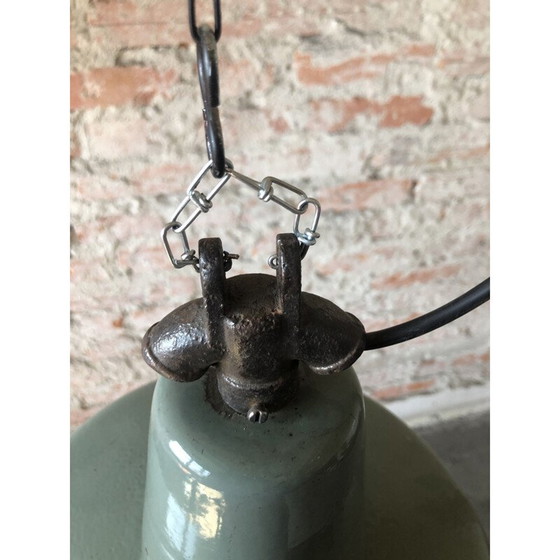 Image 1 of Lampada da soffitto della fabbrica industriale Wikasy A23, anni '50