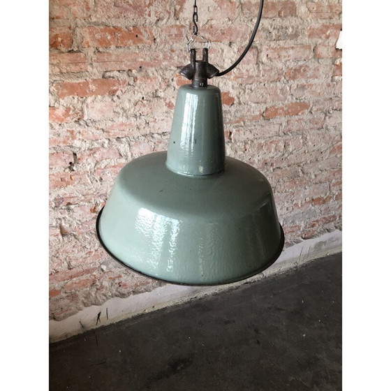 Image 1 of Lampada da soffitto della fabbrica industriale Wikasy A23, anni '50