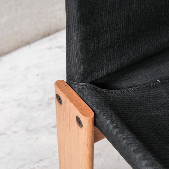 Image 1 of Set of 4 vintage "Monk" chairs by Afra and Tobia Scarpa for Molenti, Italy 1970