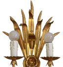 Vintage Hollywood Regency wall light lamp