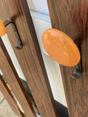 Vintage Space Age Teak Coat Rack
