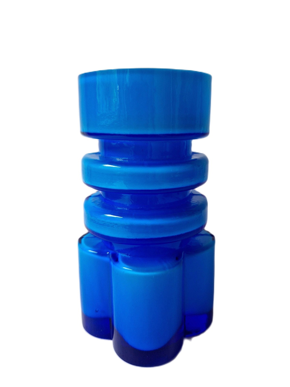 Alsterfors - Vaso di design blu di PO Ström - Firmato